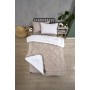 ETE HOMETEX TEK KİŞİLİK WELSOFT UYKU SETİ ALENA BEJ 8696474231997
